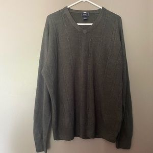 Dockers Long Sleeve Dark Green Sweater